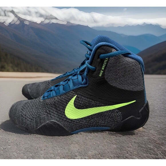 Nike Mens Tawa Wrestling Boxing Athletic Shoe Sz 10 Anthracite CI2952-004 NEW - Picture 1 of 11